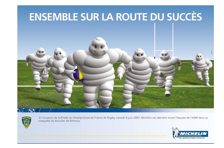 Annexe 25 Publicité de Michelin pendant les phases finales du championnat 2009 2010