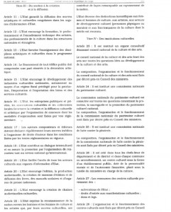 (2) Loi n° 9 – 2010 du 26 juillet 2010 portant orientation de la politique culturelle en République du Congo