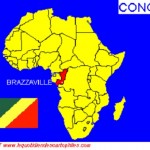 Carte du Congo vue d’Afrique