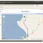 Distance entre Pointe-Noire (A) et Loango (B) 19 km