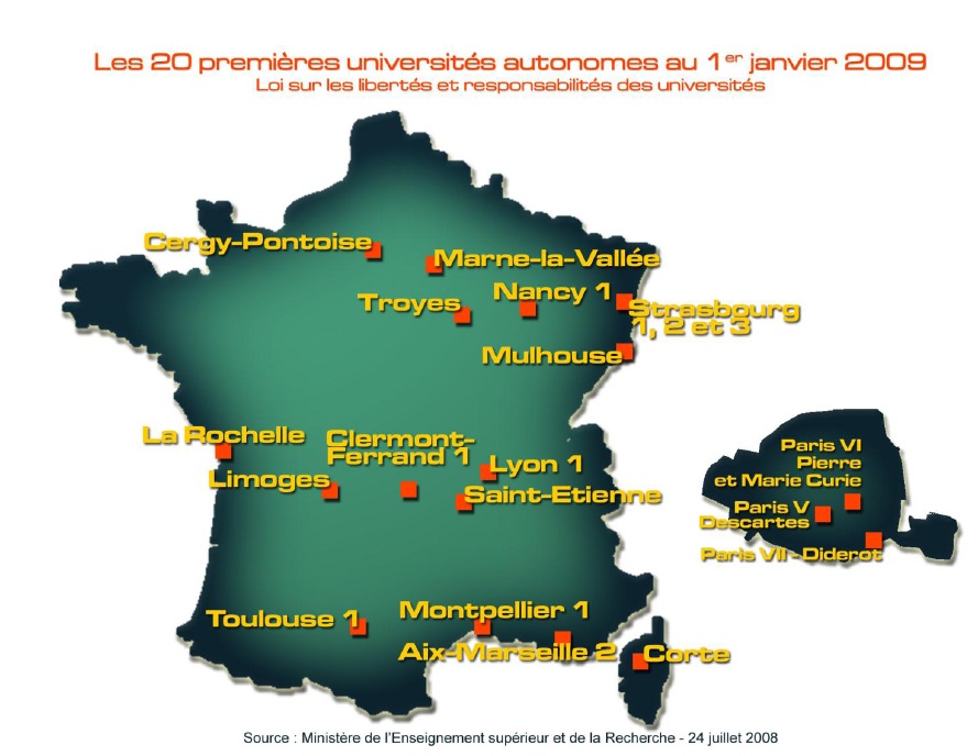 graphique L’ASSURANCE DES UNIVERSITES L’impact de la loi relative aux libertés et responsabilités des universités graphique L’ASSURANCE DES UNIVERSITES L’impact de la loi relative aux libertés et responsabilités des universités