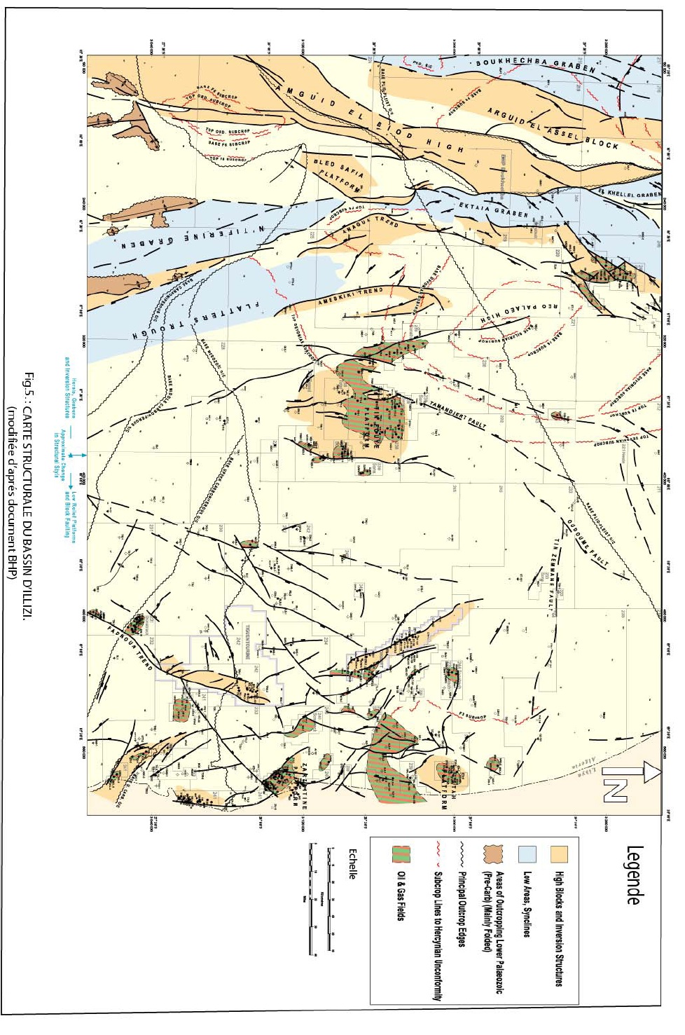 Figure 4a Sédimentologie et stratigraphie séquentielle du Cambro-Ordovicien du bassin d’Illizi. Impact sur la prospection pétrolière.