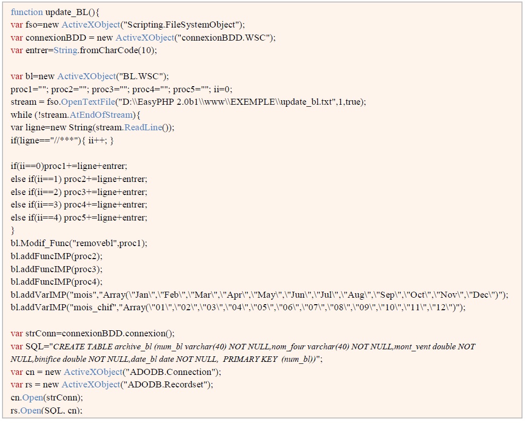 Prog 6 utilisation des scripts pour le développement des composatnts COM adaptables