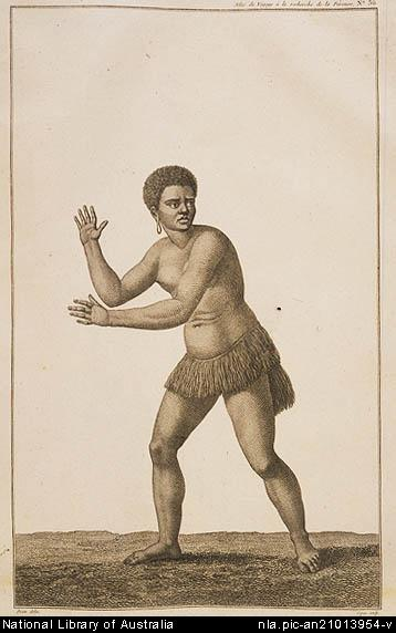 Fig. 20-  Femme de Nouvelle Calédonie