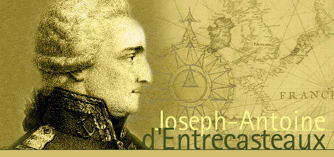 d’Entrecasteaux arrivé en N.Calédonie en 1793. d’Entrecasteaux arrivé en N.Calédonie en 1793.