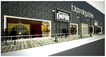 Illustration 2 Façade du magasin Bloomingdales's de New York pour la saison 1 de Boardwalk Empire.