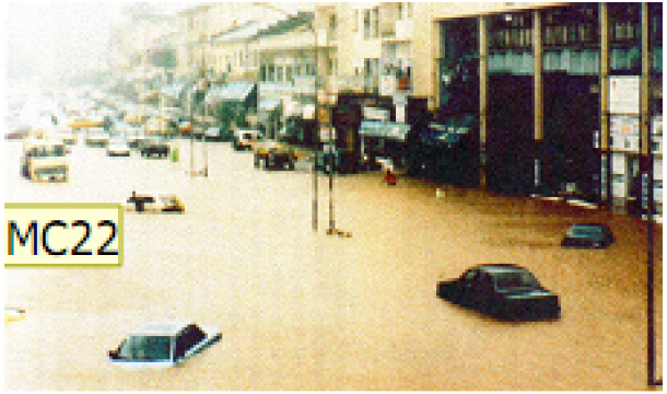 Inondation dans la ville de Yaoundé, 9 mai 2007