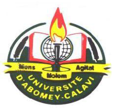 UNIVERSITE D'ABOMEY CALAVI