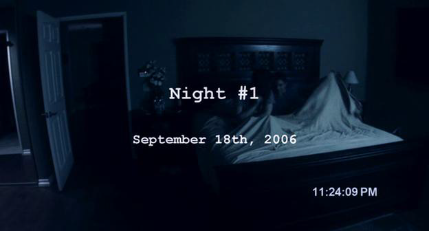 Paranormal Activity première nuit enregistrée pour Micah et Katie