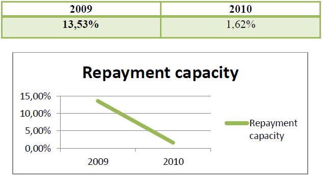 Repayment capacity'